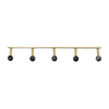 House Doctor Brass Coloured Rack - Black - RhoolCoat HookHouse DoctorHouse Doctor Brass Coloured Rack - Black