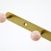 House Doctor Brass Coloured Rack - Pink - RhoolCoat HookHouse DoctorHouse Doctor Brass Coloured Rack - Pink