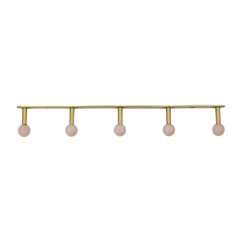 House Doctor Brass Coloured Rack - Pink - RhoolCoat HookHouse DoctorHouse Doctor Brass Coloured Rack - Pink