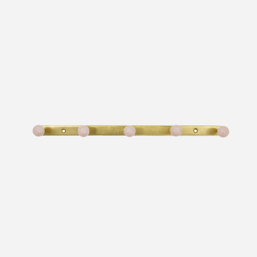 House Doctor Brass Coloured Rack - Pink - RhoolCoat HookHouse DoctorHouse Doctor Brass Coloured Rack - Pink