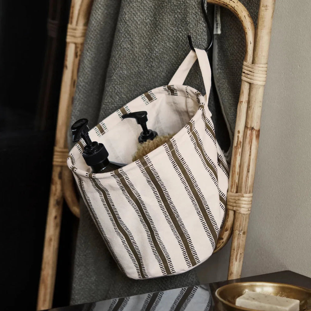 House Doctor Canvas Storage Basket - Round - RhoolLaundry BasketHouse DoctorHouse Doctor Canvas Storage Basket - Round
