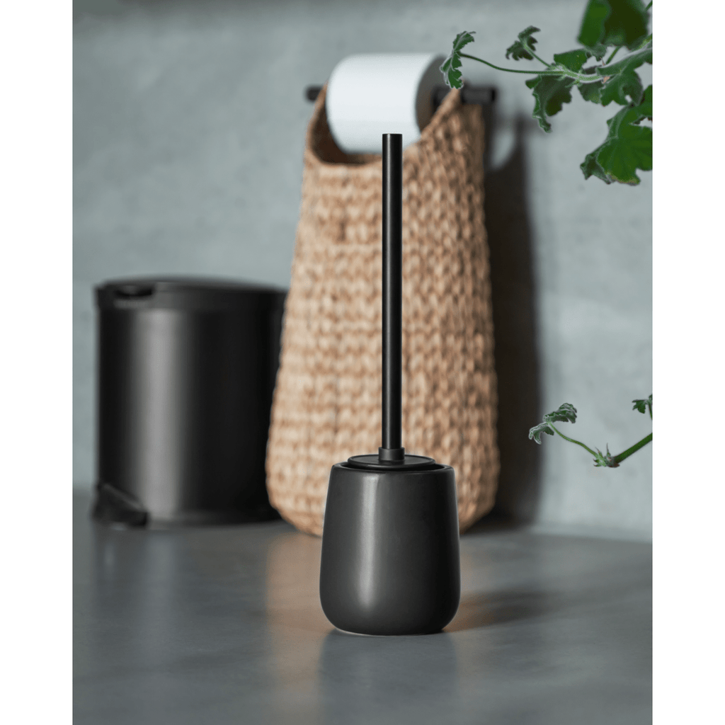 House Doctor Ceramic Toilet Brush - Black - RhoolToilet BrushHouse DoctorHouse Doctor Ceramic Toilet Brush - Black