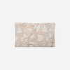 House Doctor Cotton Stitched Abstract Cushion Cover - Terracotta and White - RhoolCushionHouse DoctorHouse Doctor Cotton Stitched Abstract Cushion Cover - Terracotta and White