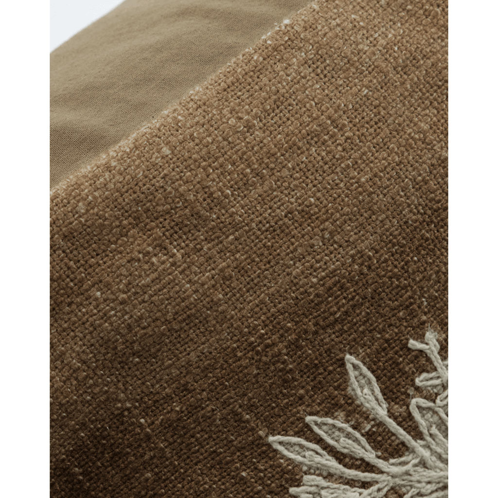 House Doctor Embellished Cushion Cover - Tan - RhoolCushionHouse DoctorHouse Doctor Embellished Cushion Cover - Tan