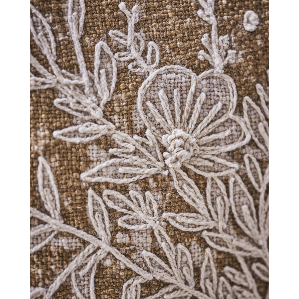 House Doctor Embellished Cushion Cover - Tan - RhoolCushionHouse DoctorHouse Doctor Embellished Cushion Cover - Tan