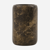 House Doctor Marble Bathroom Tumbler - RhoolTumblerHouse DoctorMarble - patterned cylindrical vase on a white background