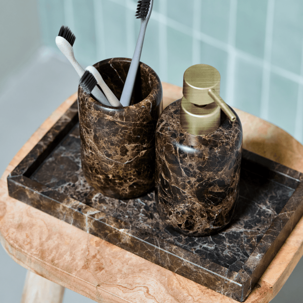House Doctor Marble Soap Dispenser - RhoolSoap DispenserHouse DoctorHouse Doctor Marble Soap Dispenser