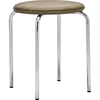 House Doctor Minimalist Metal Leg Stool - Tan - RhoolStoolHouse DoctorHouse Doctor Minimalist Metal Leg Stool - Tan