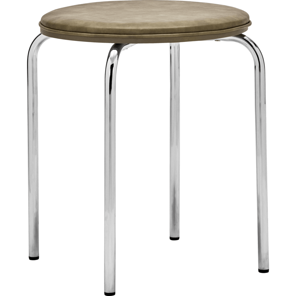House Doctor Minimalist Metal Leg Stool - Tan - RhoolStoolHouse DoctorHouse Doctor Minimalist Metal Leg Stool - Tan