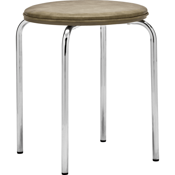 House Doctor Minimalist Metal Leg Stool - Tan - RhoolStoolHouse DoctorHouse Doctor Minimalist Metal Leg Stool - Tan