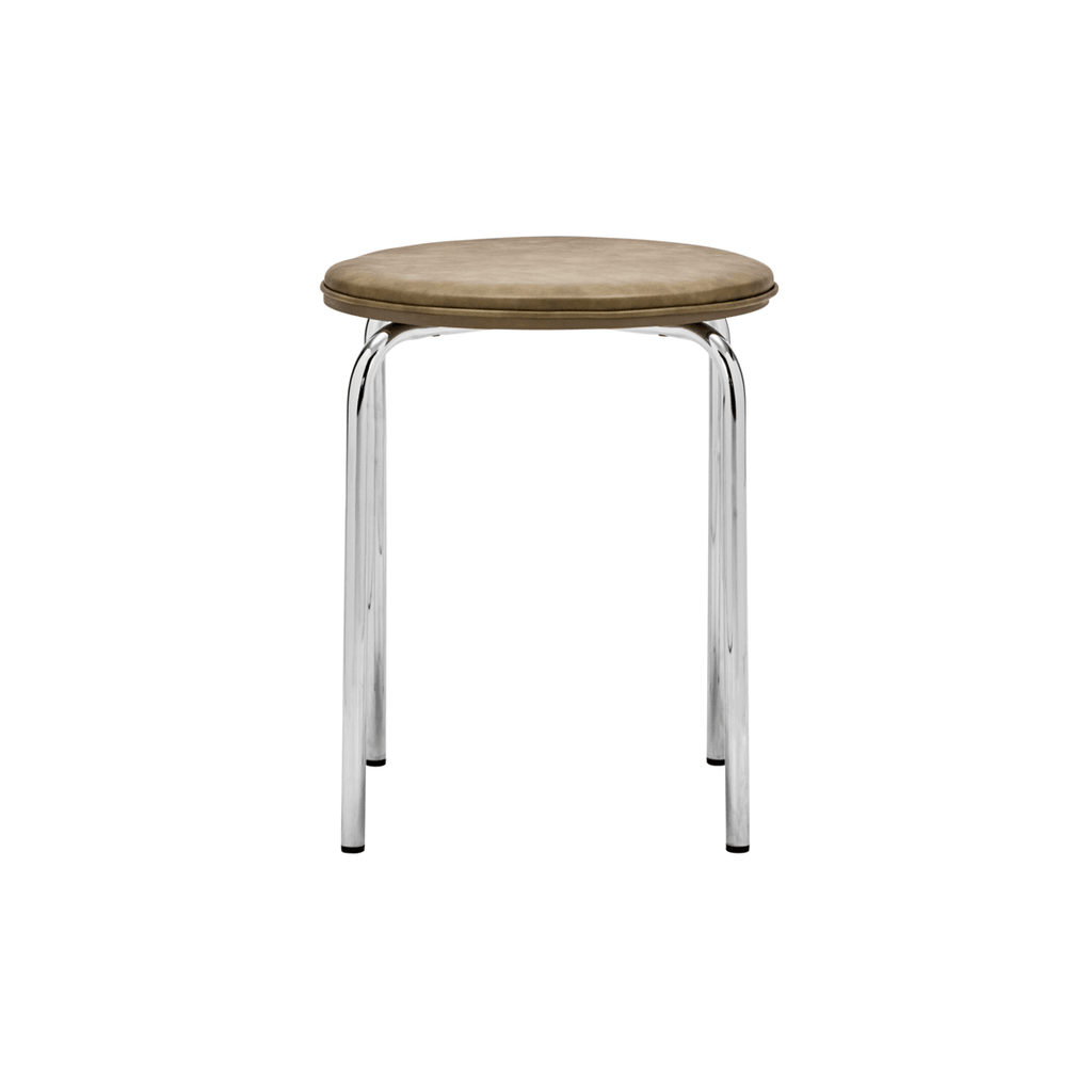 House Doctor Minimalist Metal Leg Stool - Tan - RhoolStoolHouse DoctorHouse Doctor Minimalist Metal Leg Stool - Tan