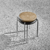 House Doctor Minimalist Metal Leg Stool - Tan - RhoolStoolHouse DoctorHouse Doctor Minimalist Metal Leg Stool - Tan