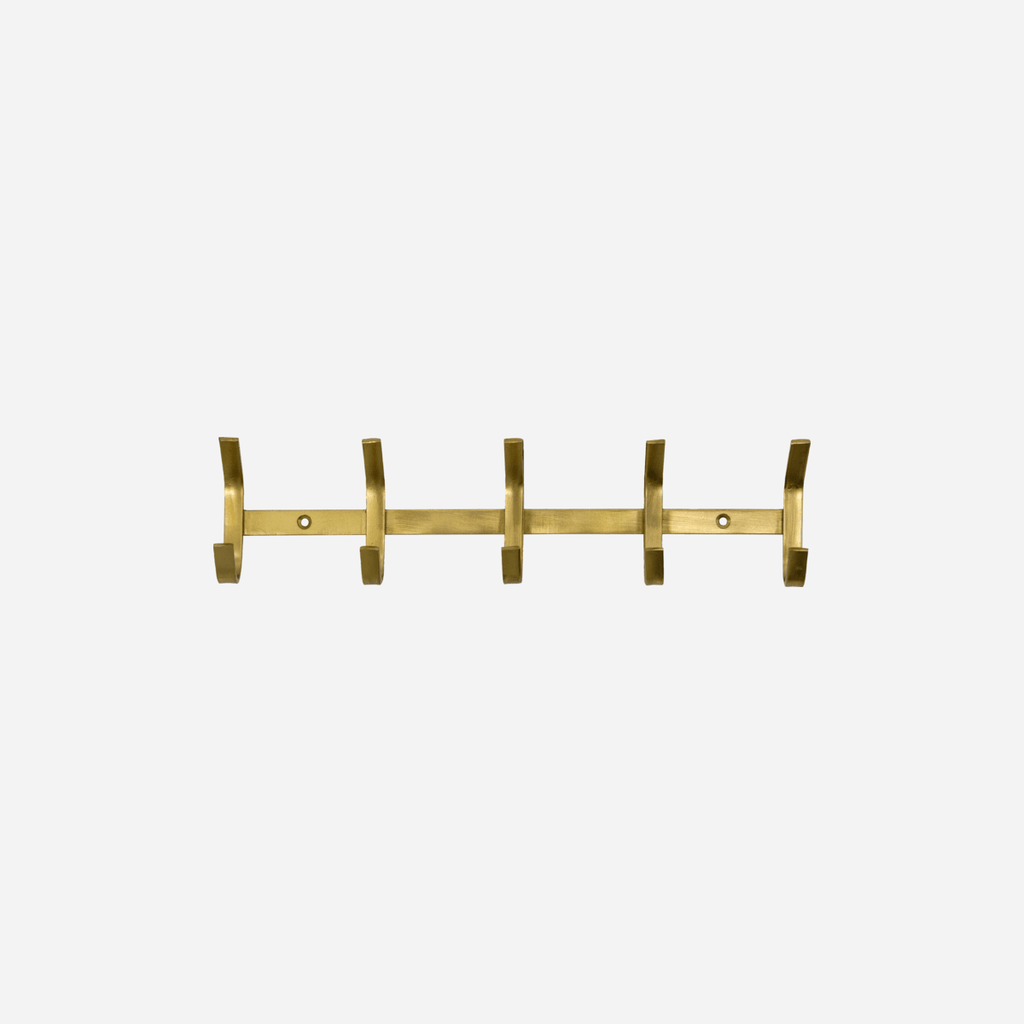 House Doctor Rack/ Hooks - Brass/Gold - RhoolCoat HookHouse DoctorHouse Doctor Rack/ Hooks - Brass/Gold