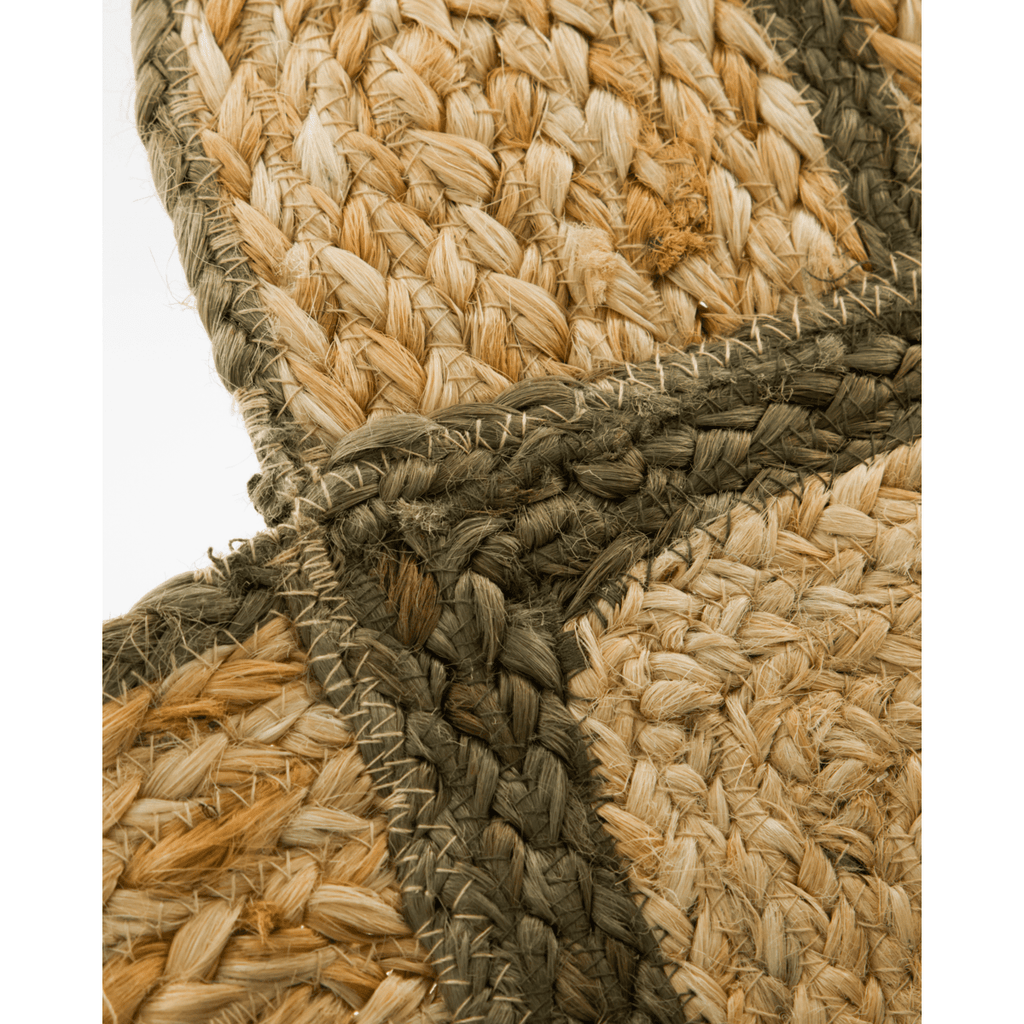 House Doctor Scalloped Jute Small Mat/Door Mat - Green - RhoolDoor MatHouse DoctorHouse Doctor Scalloped Jute Small Mat/Door Mat - Green