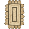 House Doctor Scalloped Jute Small Mat/Door Mat - Green - RhoolDoor MatHouse DoctorHouse Doctor Scalloped Jute Small Mat/Door Mat - Green