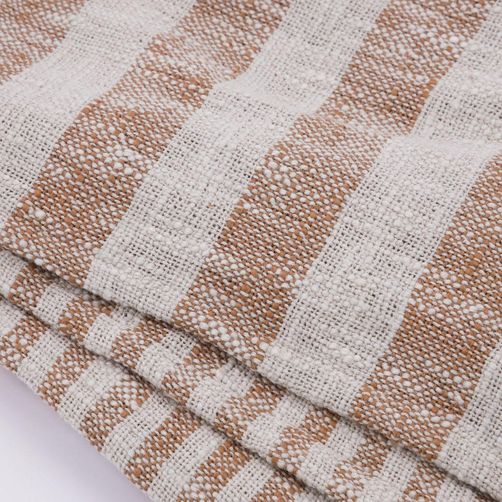 House Doctor Soft Russet Stripe Throw - RhoolThrowHouse DoctorHouse Doctor Soft Russet Stripe Throw