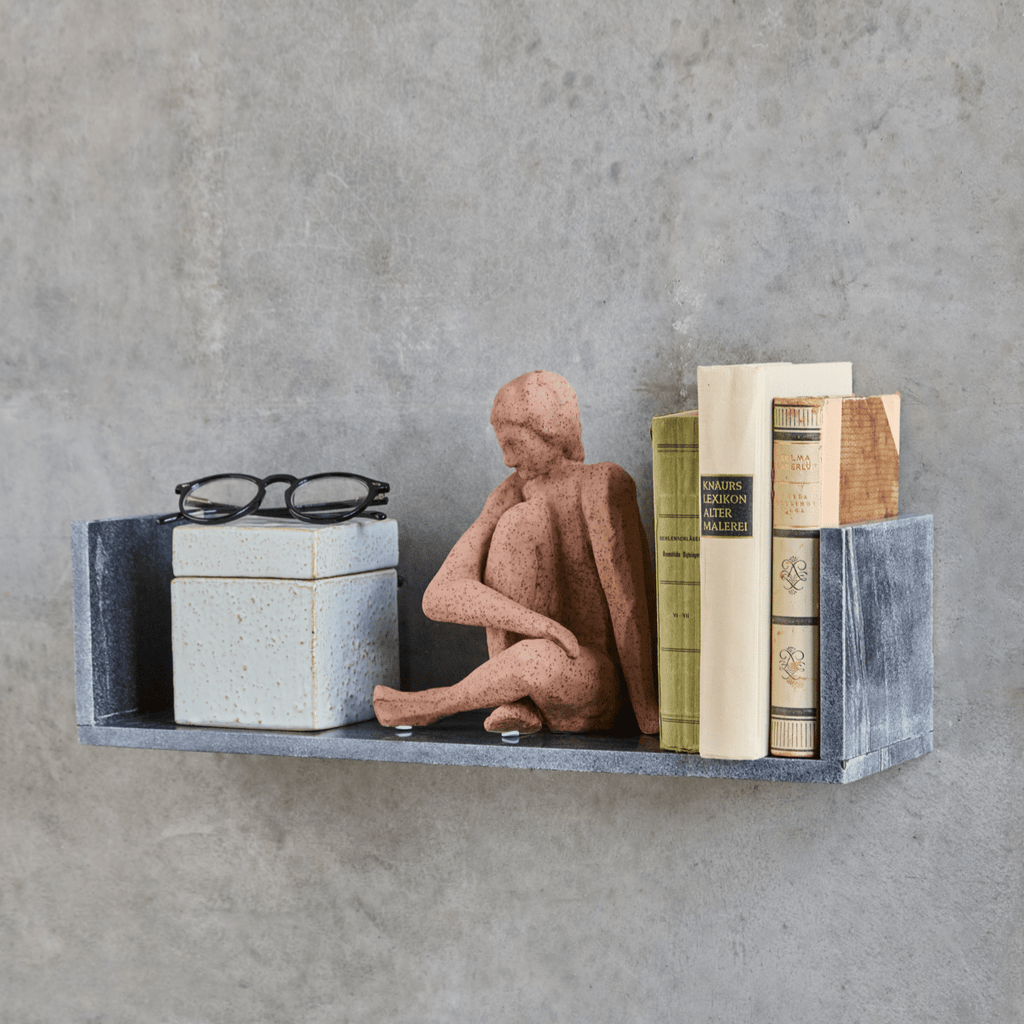 House Doctor Solid Marble Shelf - Black - RhoolShelfHouse DoctorHouse Doctor Solid Marble Shelf - Black