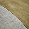 House Doctor Striped Velvet and Linen Cushion Cover - Amber - RhoolCushionHouse DoctorHouse Doctor Striped Velvet and Linen Cushion Cover - Amber