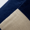 House Doctor Striped Velvet and Linen Cushion Cover - Blue - RhoolCushionHouse DoctorHouse Doctor Striped Velvet and Linen Cushion Cover - Blue