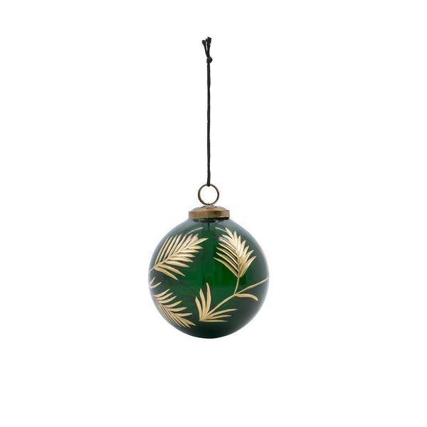 House Doctor Vintage Green Glass Bauble - RhoolBaubleHouse DoctorHouse Doctor Vintage Green Glass Bauble