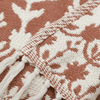 House Doctor Woven Cotton Throw - Terracotta and White - RhoolThrowHouse DoctorHouse Doctor Woven Cotton Throw - Terracotta and White