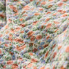 IBLaursen Cotton Quilt - Light Blue and Rust Flowers - RhoolQuiltIB LaursenIBLaursen Cotton Quilt - Light Blue and Rust Flowers