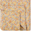 IBLaursen Cotton Quilt - Orange, Blue, Yellow and Lilac flowers - RhoolQuiltIB LaursenIBLaursen Cotton Quilt - Orange, Blue, Yellow and Lilac flowers