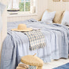 IBLaursen Vintage Cotton Quilt - Cornflower Blue - RhoolQuiltIB LaursenIBLaursen Vintage Cotton Quilt - Cornflower Blue