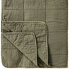 IBLaursen Vintage Cotton Quilt - Eucalyptus Green - RhoolQuiltIB LaursenIBLaursen Vintage Cotton Quilt - Eucalyptus Green