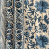 Indian Hand Block Print Cotton Quilt - Blue Diamond - RhoolQuiltRhoolIndian Hand Block Print Cotton Quilt - Blue Diamond
