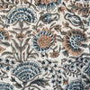 Indian Hand Block Print Cotton Quilt - Grey, Sand and Blue - RhoolQuiltRhoolIndian Hand Block Print Cotton Quilt - Grey, Sand and Blue
