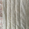 Indian Hand Block Print Cotton Quilt - Grey/Coral/Green Leaf/Stripe Ruffle - RhoolQuiltRhoolIndian Hand Block Print Cotton Quilt - Grey/Coral/Green Leaf/Stripe Ruffle