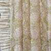 Indian Hand Block Print Cotton Quilt - Pale Green Floral/Stripe Ruffle - RhoolQuiltRhoolIndian Hand Block Print Cotton Quilt - Pale Green Floral/Stripe Ruffle