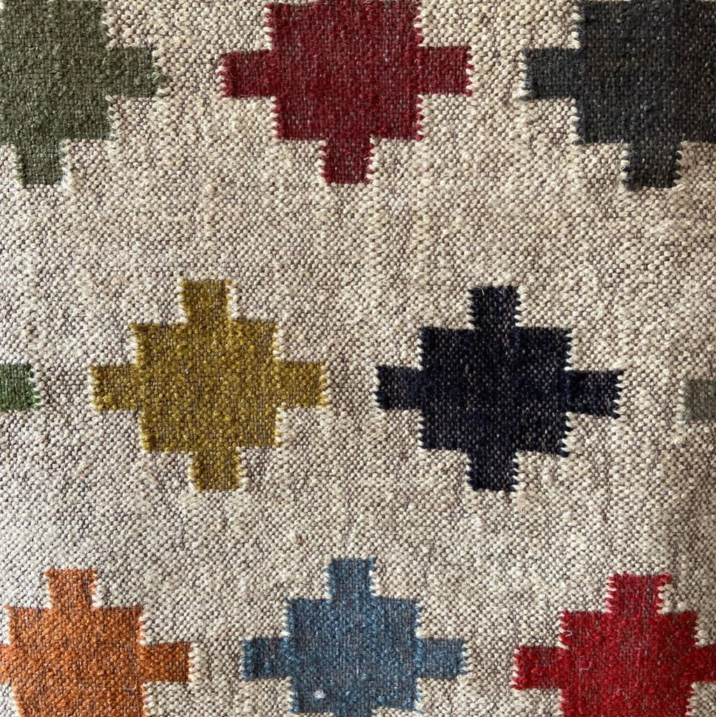 Jute and Wool Kilim Rug Large XL - RhoolRugKilimJute and Wool Kilim Rug Large XL