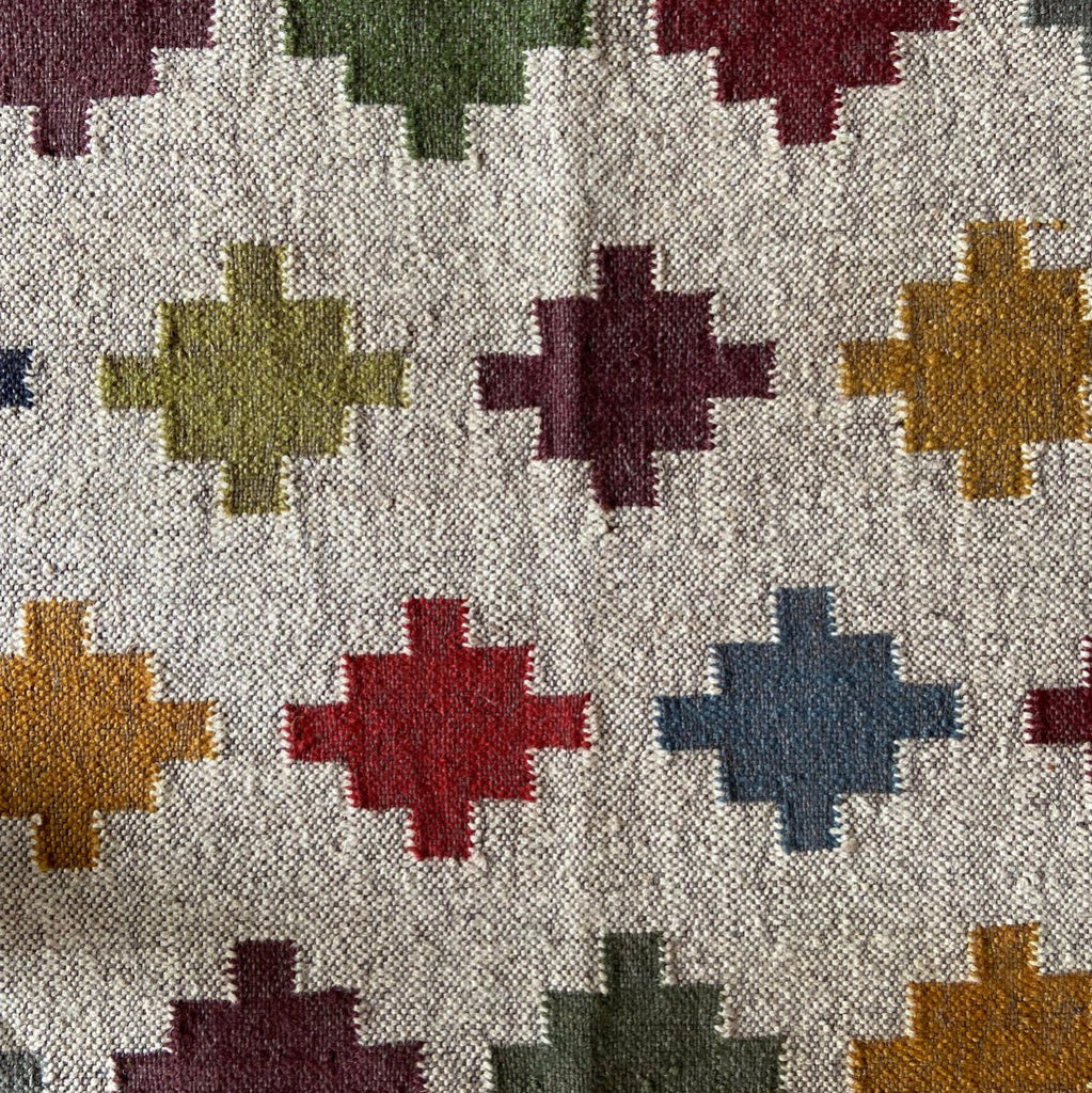 Jute and Wool Kilim Rug Large - RhoolRugKilimJute and Wool Kilim Rug Large