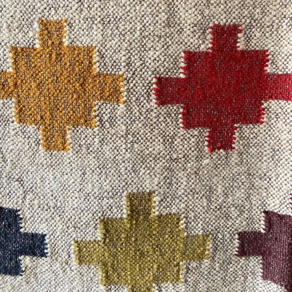 Jute and Wool Kilim Rug Large - RhoolRugKilimJute and Wool Kilim Rug Large