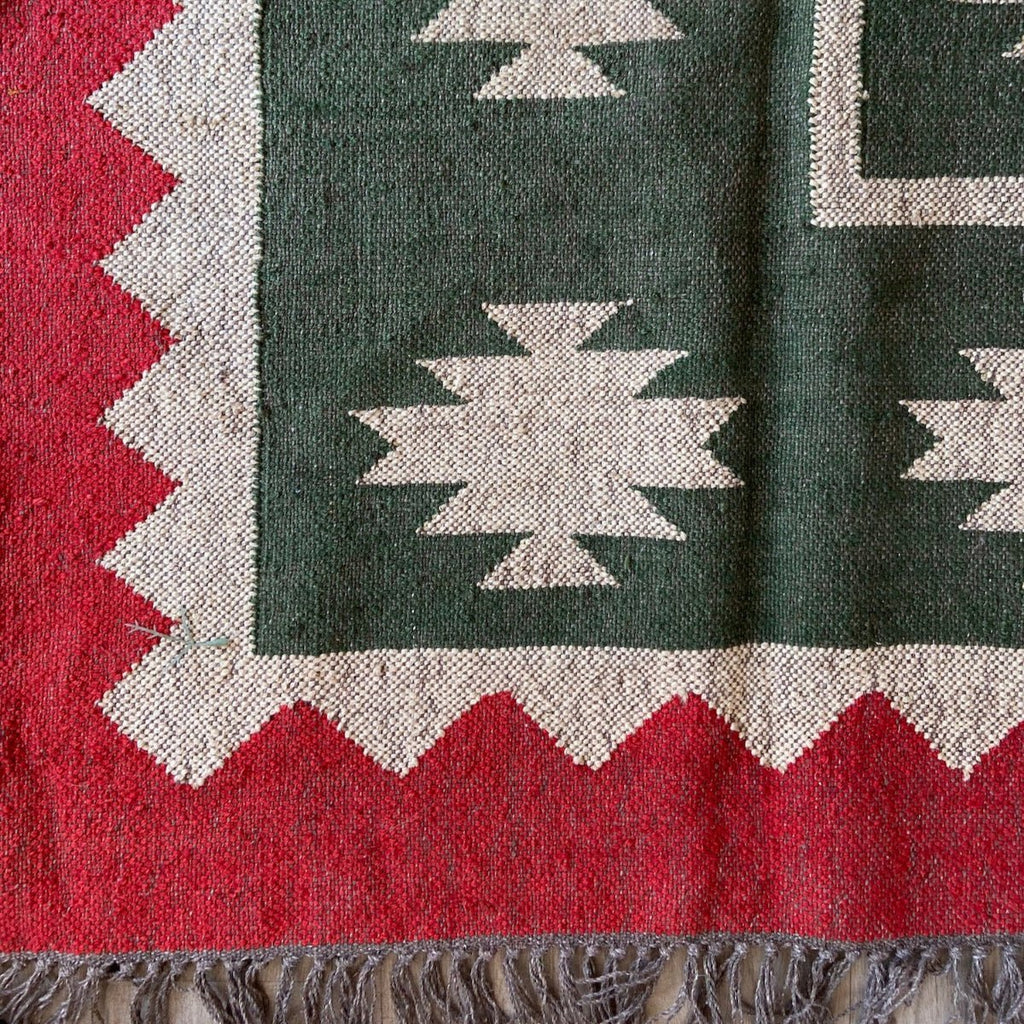 Jute and Wool Kilim Rug XL - RhoolRugKilimJute and Wool Kilim Rug XL