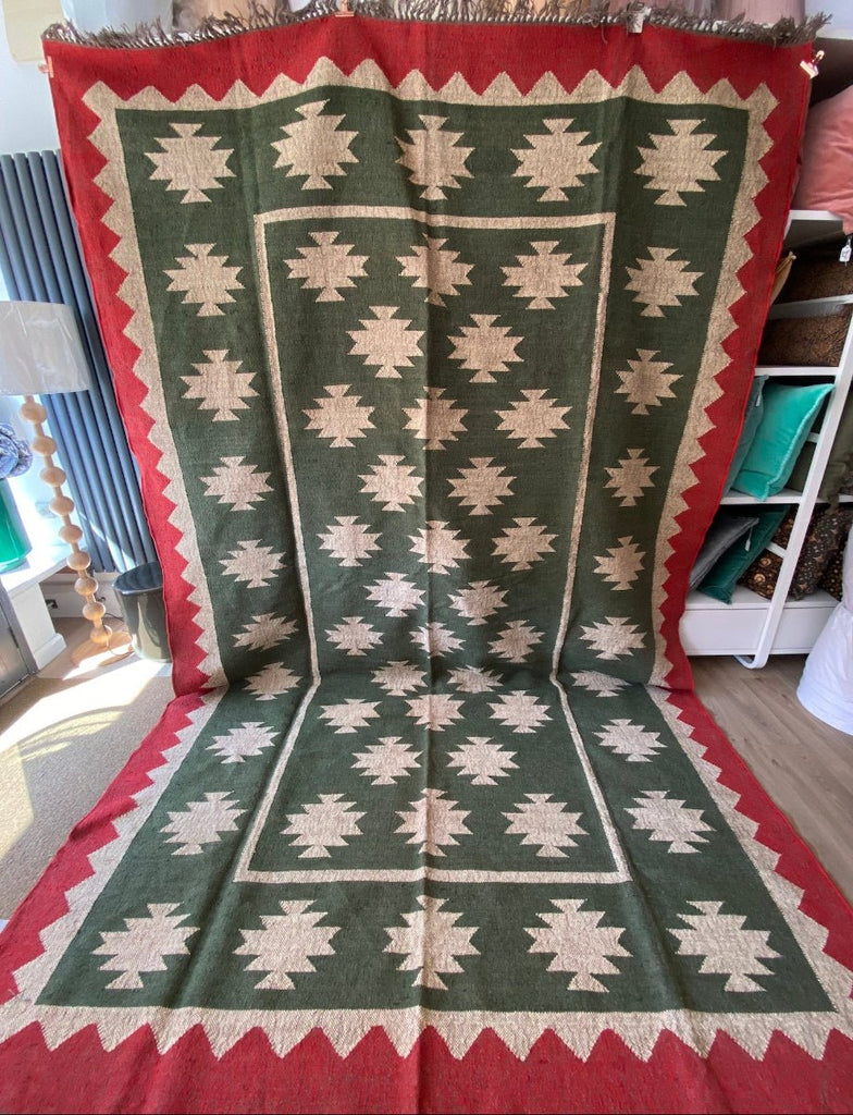Jute and Wool Kilim Rug XL - RhoolRugKilimJute and Wool Kilim Rug XL