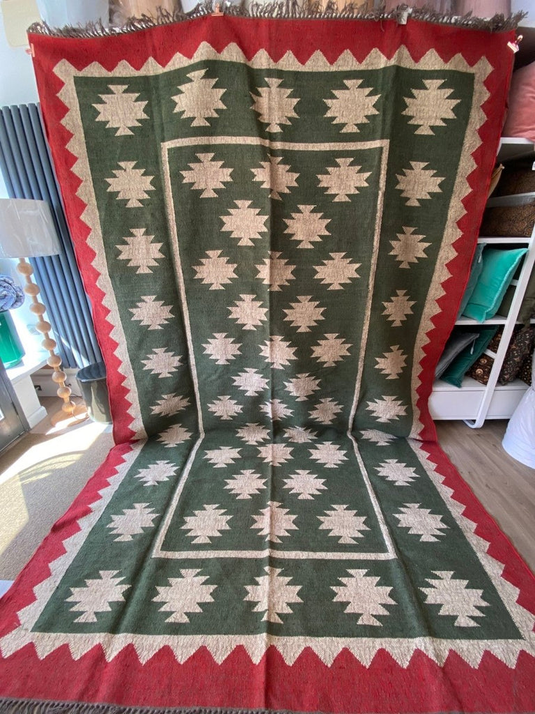 Jute and Wool Kilim Rug XL - RhoolRugKilimJute and Wool Kilim Rug XL