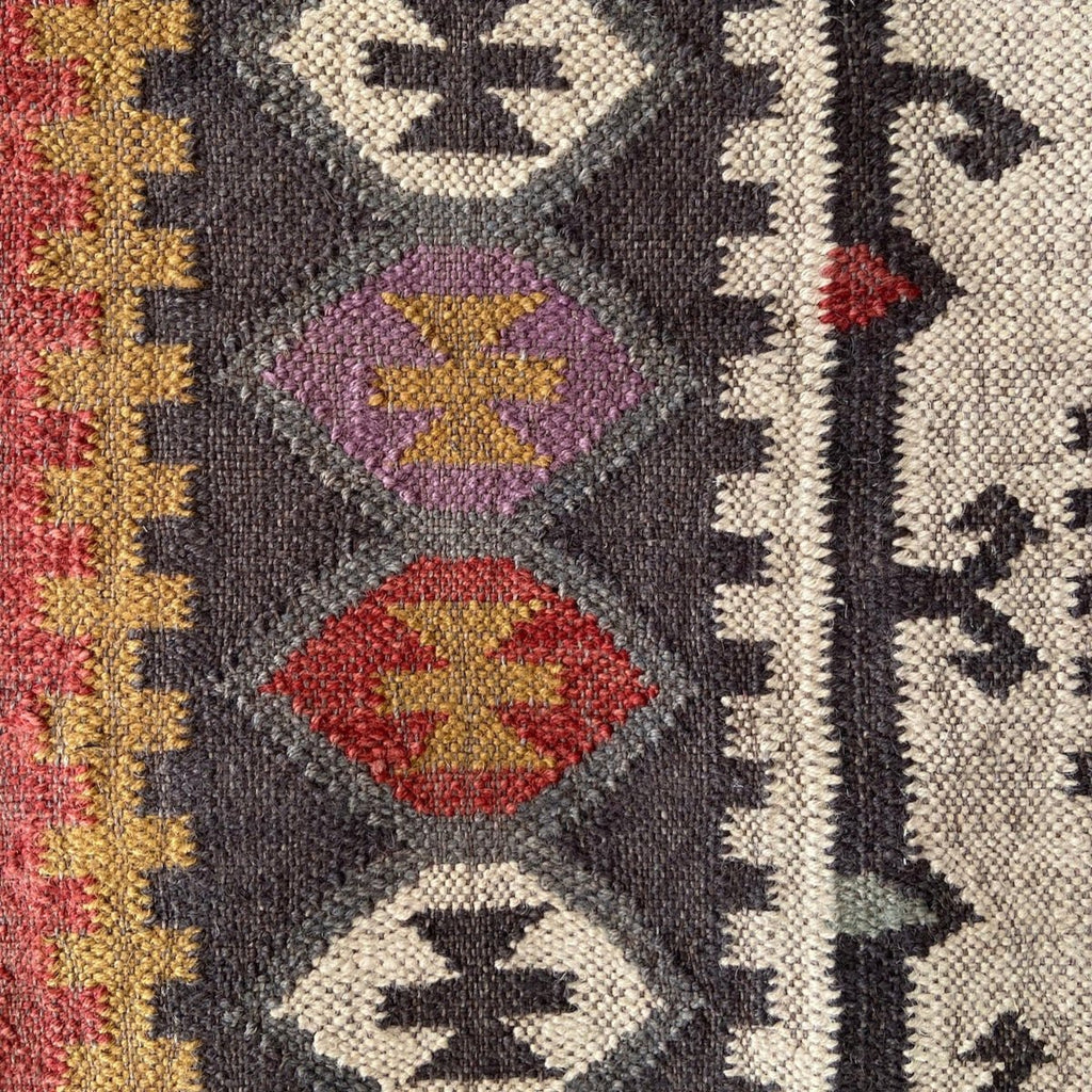 Jute and Wool Kilim Rug - RhoolRugKilimJute and Wool Kilim Rug