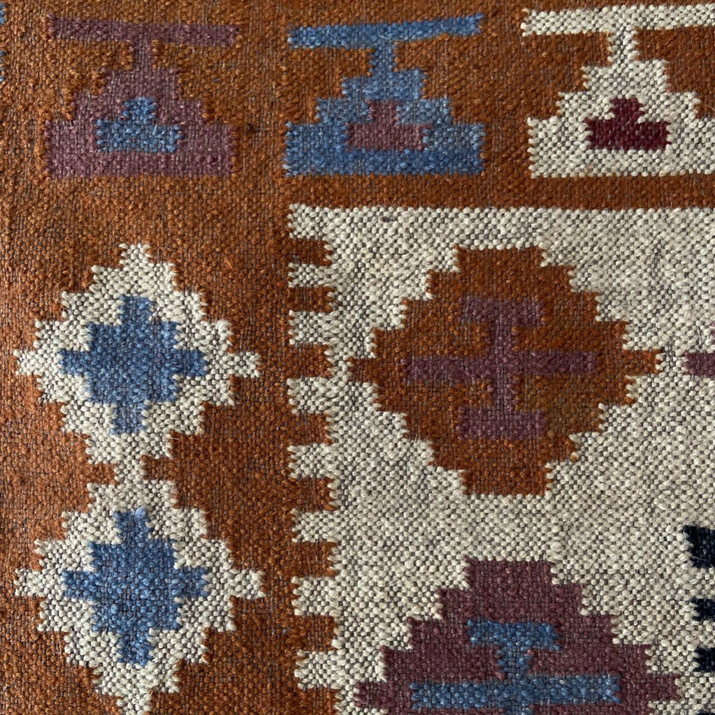 Jute and Wool Kilim Rug - RhoolRugKilimJute and Wool Kilim Rug