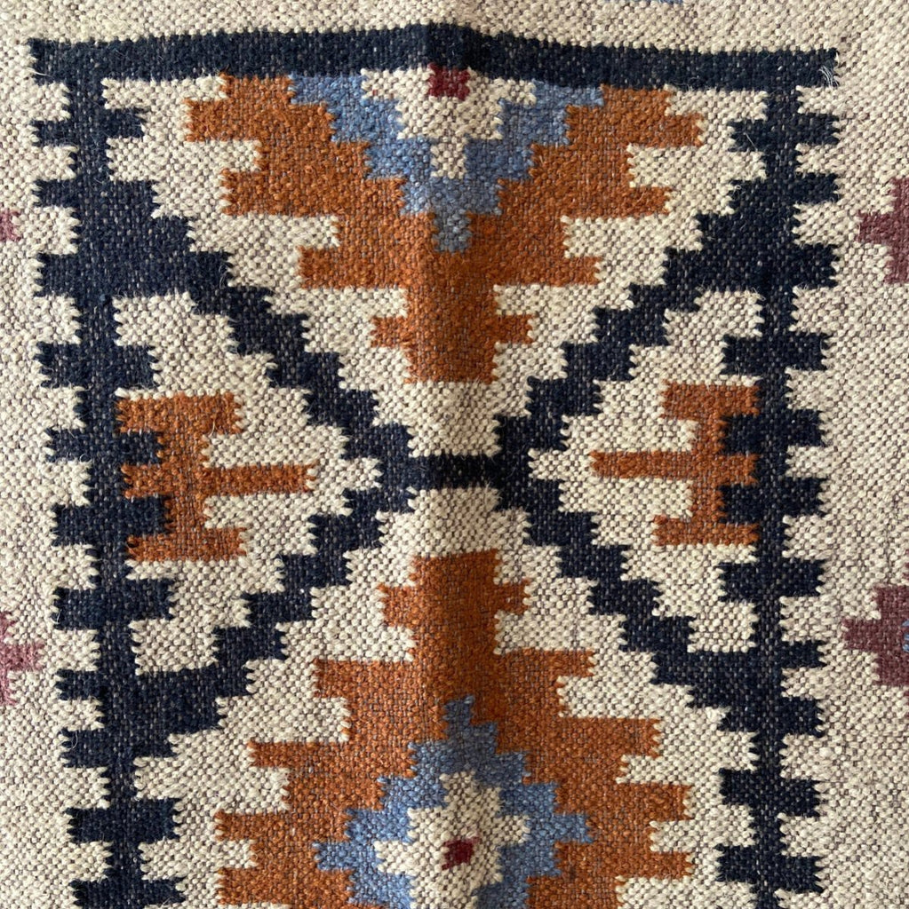 Jute and Wool Kilim Rug - RhoolRugKilimJute and Wool Kilim Rug
