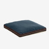 Madam Stoltz - Chair Seat Cushion Pad - Blue, sand, black - 50cm x 50cm - RhoolChair & Sofa CushionsMadam StoltzMadam Stoltz - Chair Seat Cushion Pad - Blue, sand, black - 50cm x 50cm