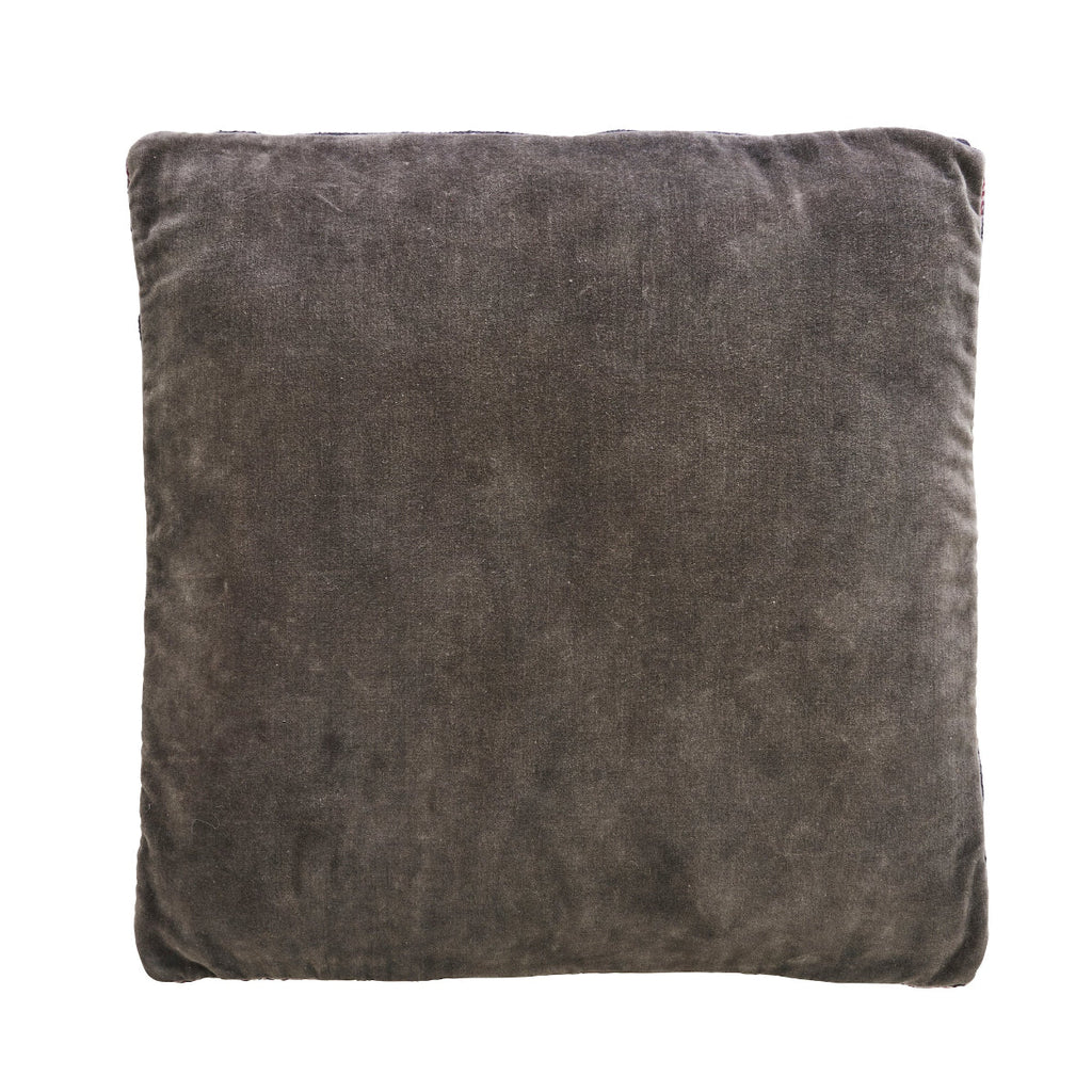 Madam Stoltz - Chair Seat Cushion Pad - Dusty Green and Black - RhoolChair & Sofa CushionsMadam StoltzMadam Stoltz - Chair Seat Cushion Pad - Dusty Green and Black