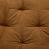Madam Stoltz - Cotton Bench Cushion - Brown and Black Stripe - 125cm x 45cm - RhoolMattressMadam StoltzMadam Stoltz - Cotton Bench Cushion - Brown and Black Stripe - 125cm x 45cm