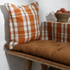 Madam Stoltz - Cotton Bench Cushion - Brown and Black Stripe - 125cm x 45cm - RhoolMattressMadam StoltzMadam Stoltz - Cotton Bench Cushion - Brown and Black Stripe - 125cm x 45cm