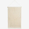 Madam Stoltz Cotton Tufted Wall Hanging - Cream - RhoolWall HangingMadam StoltzMadam Stoltz Cotton Tufted Wall Hanging - Cream