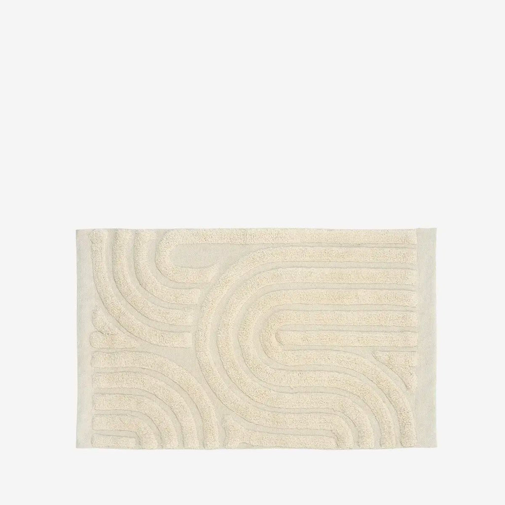 Madam Stoltz Cotton Tufted Wall Hanging - Cream - RhoolWall HangingMadam StoltzMadam Stoltz Cotton Tufted Wall Hanging - Cream