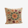 Madam Stoltz Embroidered Suzani Cushion Cover - Peach - RhoolCushionMadam StoltzMadam Stoltz Embroidered Suzani Cushion Cover - Peach