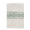 Madam Stoltz Embroidered Tea Towel - Sage - RhoolTea TowelsMadam StoltzMadam Stoltz Embroidered Tea Towel - Sage